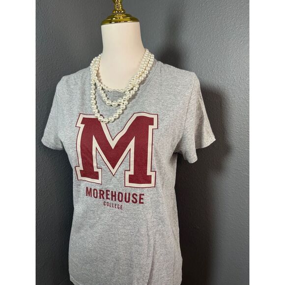 Women's Morehouse College graphic T-Shirt - Grey - M - Picture 2 of 7